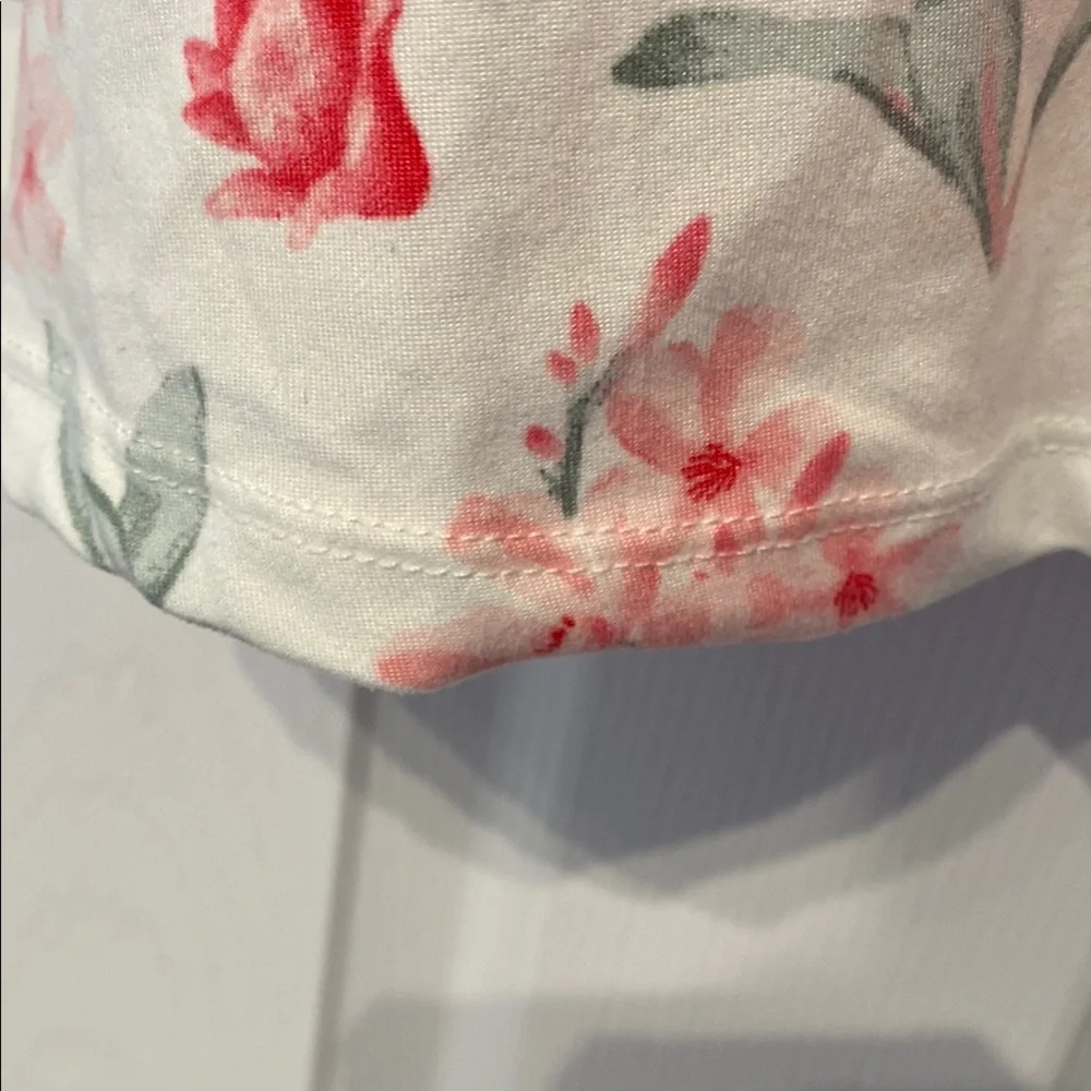 La Vie En Rose Floral Print Women's Nightgown - Picture 8 of 10